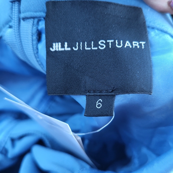 Jill Stuart wedgewood blue skirt with ruffle - Picture 7 of 7